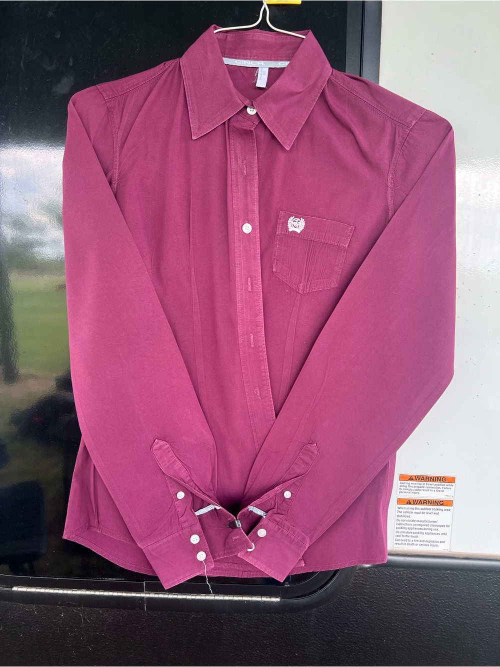 Classic Long-Sleeve Button-Up Shirt